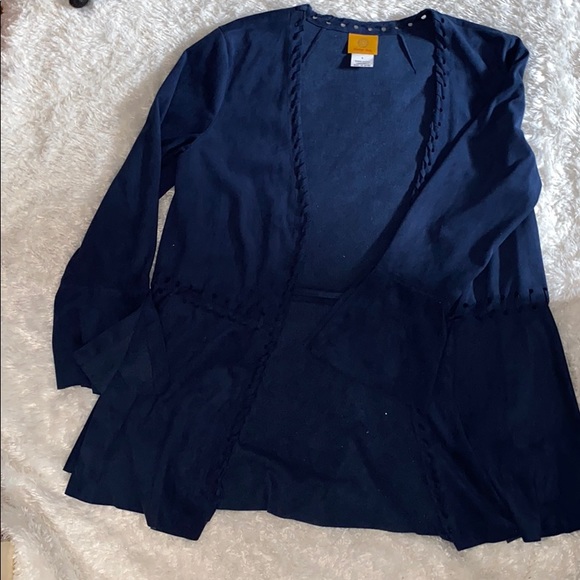 Ruby Rd. Cardigan/ blazer (blue) - Picture 2 of 3